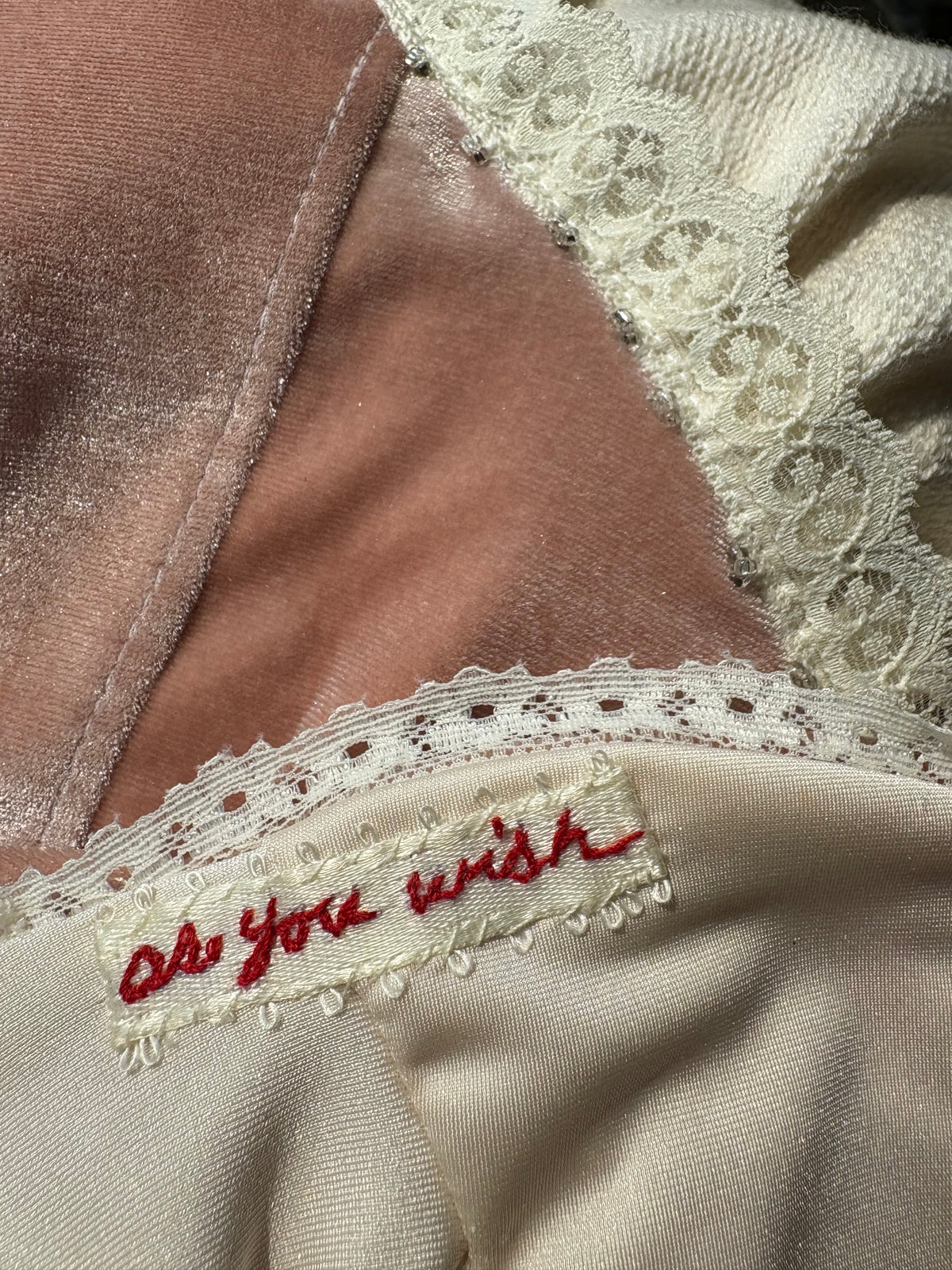 “As you wish” wedding dress
