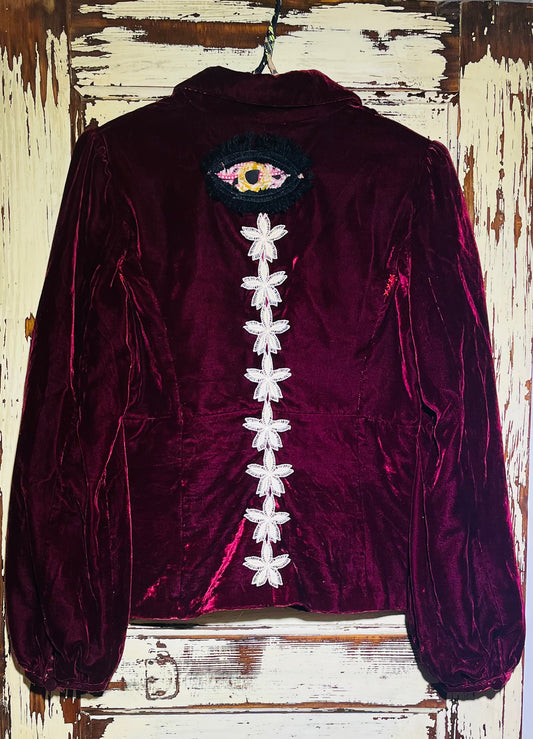 Velvet All Seeing Eye Blazer