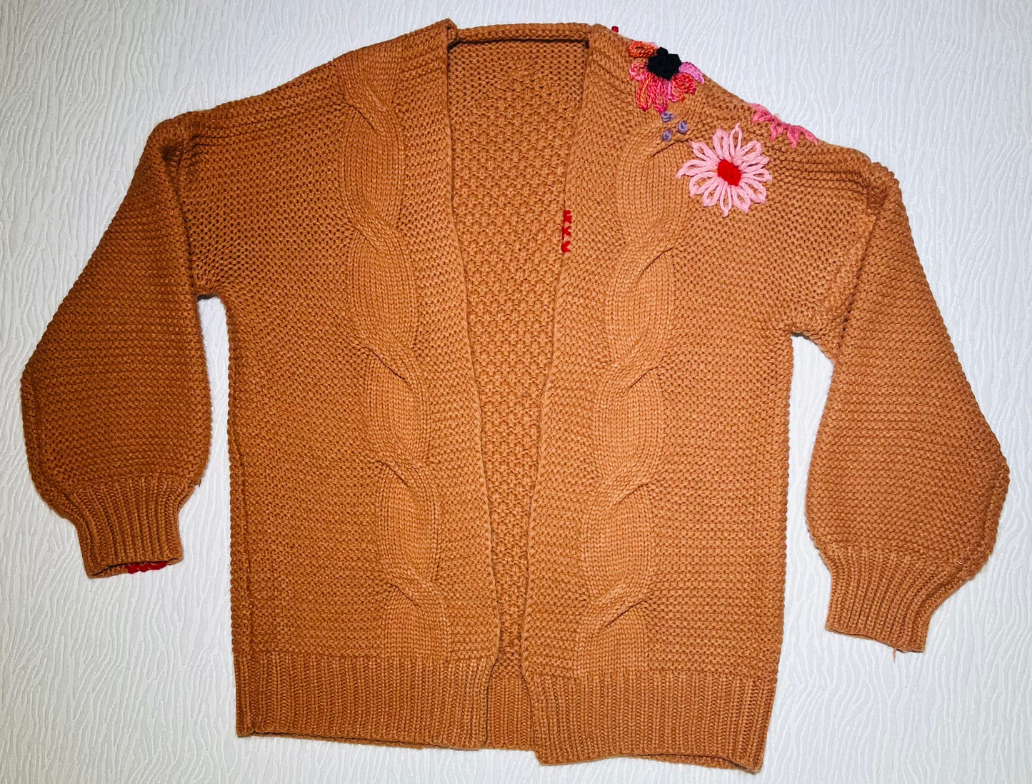 Crewel Knit Cardigan