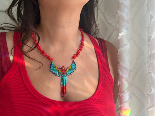 macaw necklace