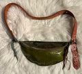 treasure sling- olive